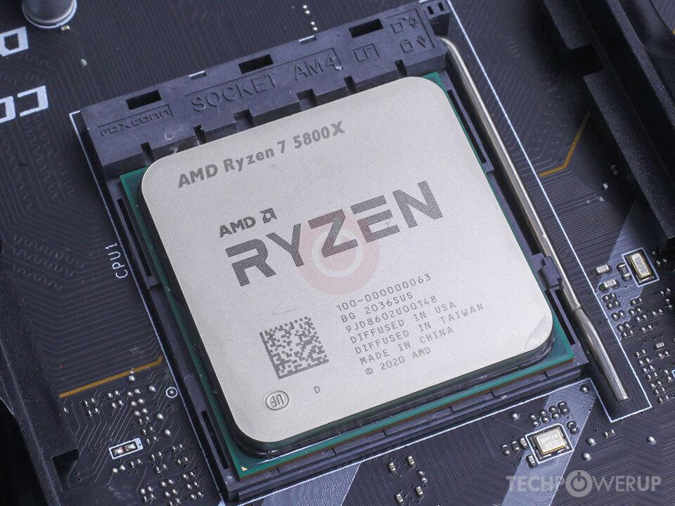 AMD Ryzen 7 5800X Specs | TechPowerUp CPU Database