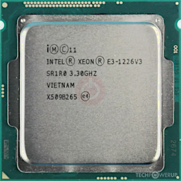 Intel Xeon E3-1226 v3 Specs | TechPowerUp CPU Database