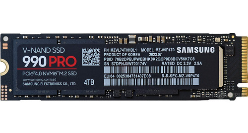 Samsung 990 Pro 4 TB Specs | TechPowerUp SSD Database