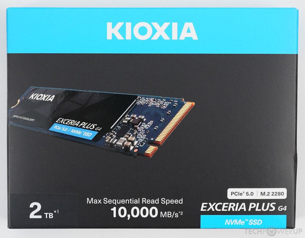 Kioxia Exceria Plus G4 2 TB Specs | TechPowerUp SSD Database