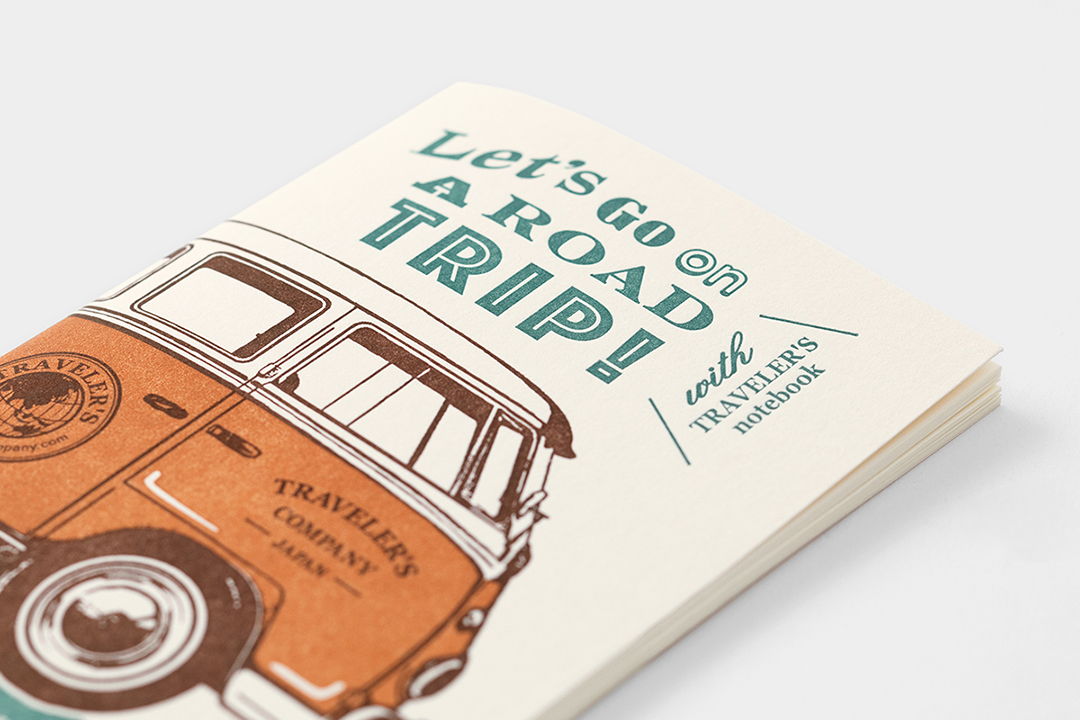 TRAVELER'S COMPANY USA Limited Edition Refill – Let's Go on a Road