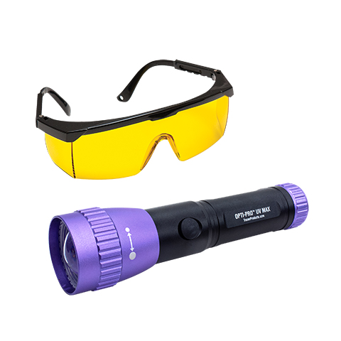OPTI-PRO UV MAX: Leak Detection UV Flashlight - Tracerproducts.com