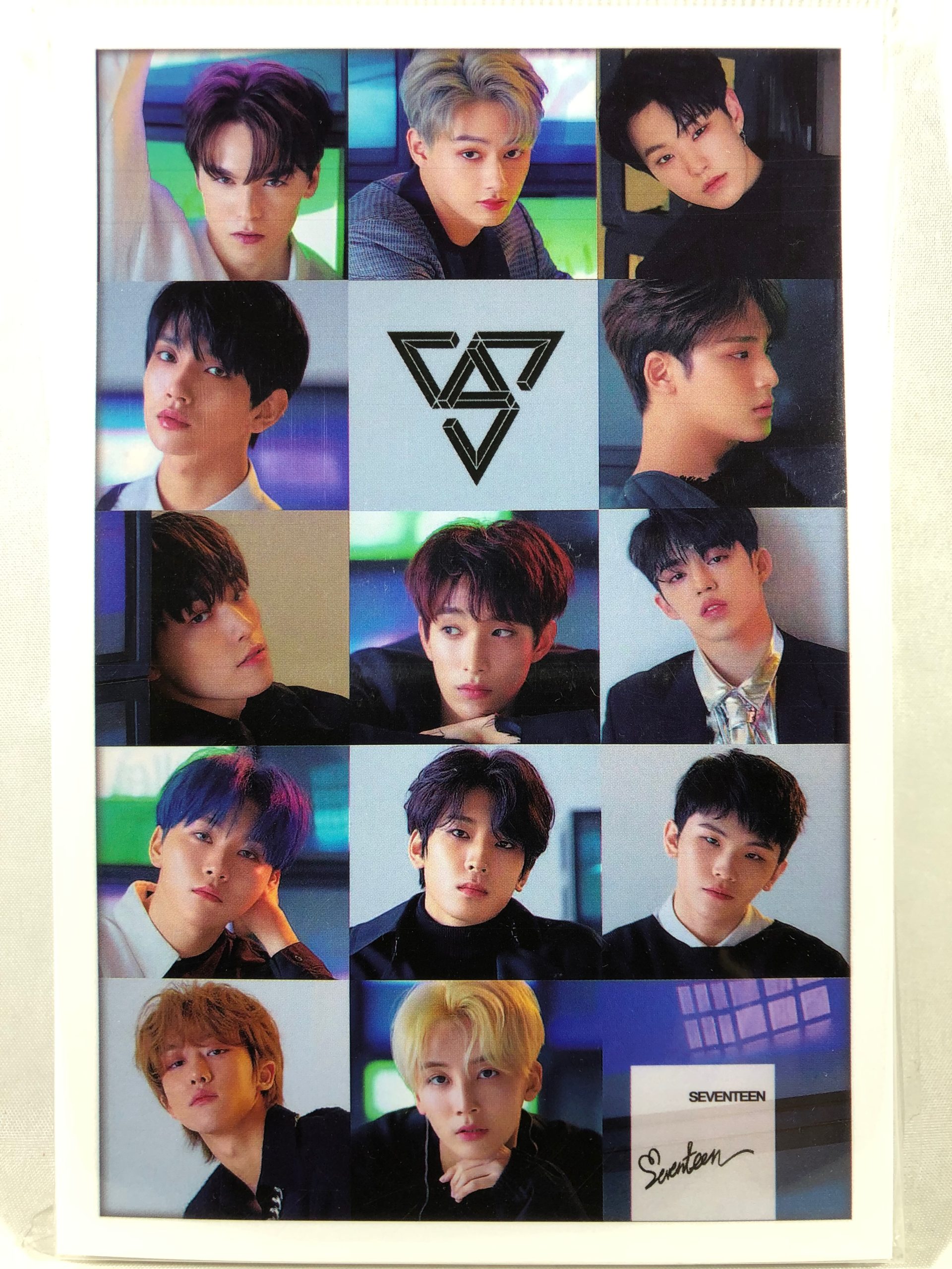 SEVENTEEN セブンティーン セブチ グッズ ／ ポストカードサイズ