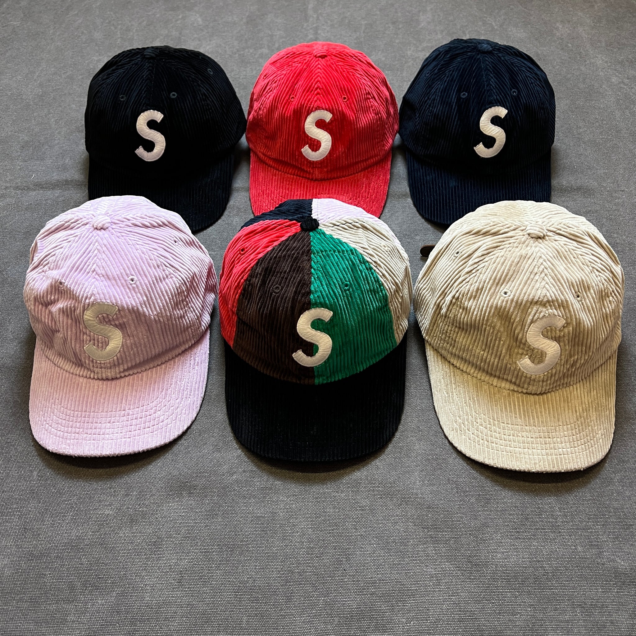 SUPREME CORDUROY S LOGO 6 PANEL – Trade Point_HK
