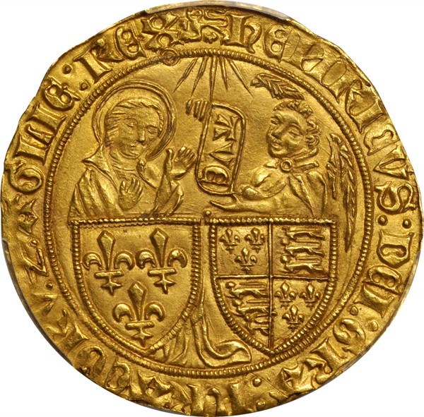 動画あり】フランス アングロガリック ヘンリー6世（1423-44）ゴールド