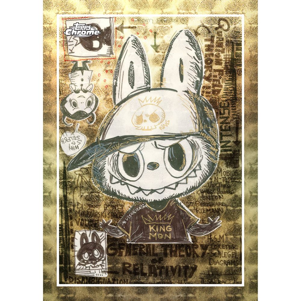 2025 Topps Chrome Labubu 10th Anniversary Hobby Box – Trading Card