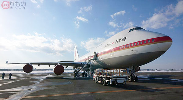 旧「政府専用機」ボーイング747-400型機の2機、リサイクル会社が落札