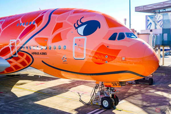 遂に来るぞANA「オレンジのA380」！ ラスト1機”ウミガメ超巨大機”の