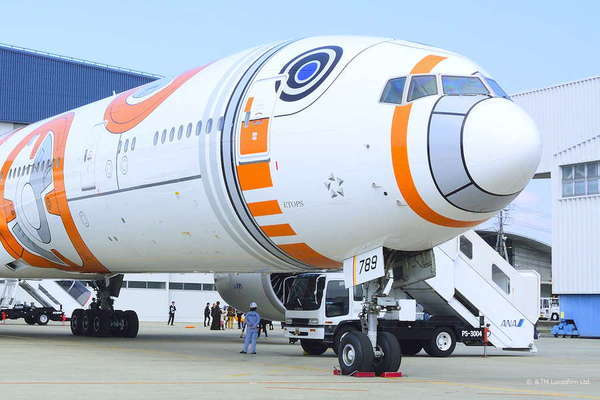 激レア！ 3種のANA『スター・ウォーズ』塗装機、あす羽田に勢揃い