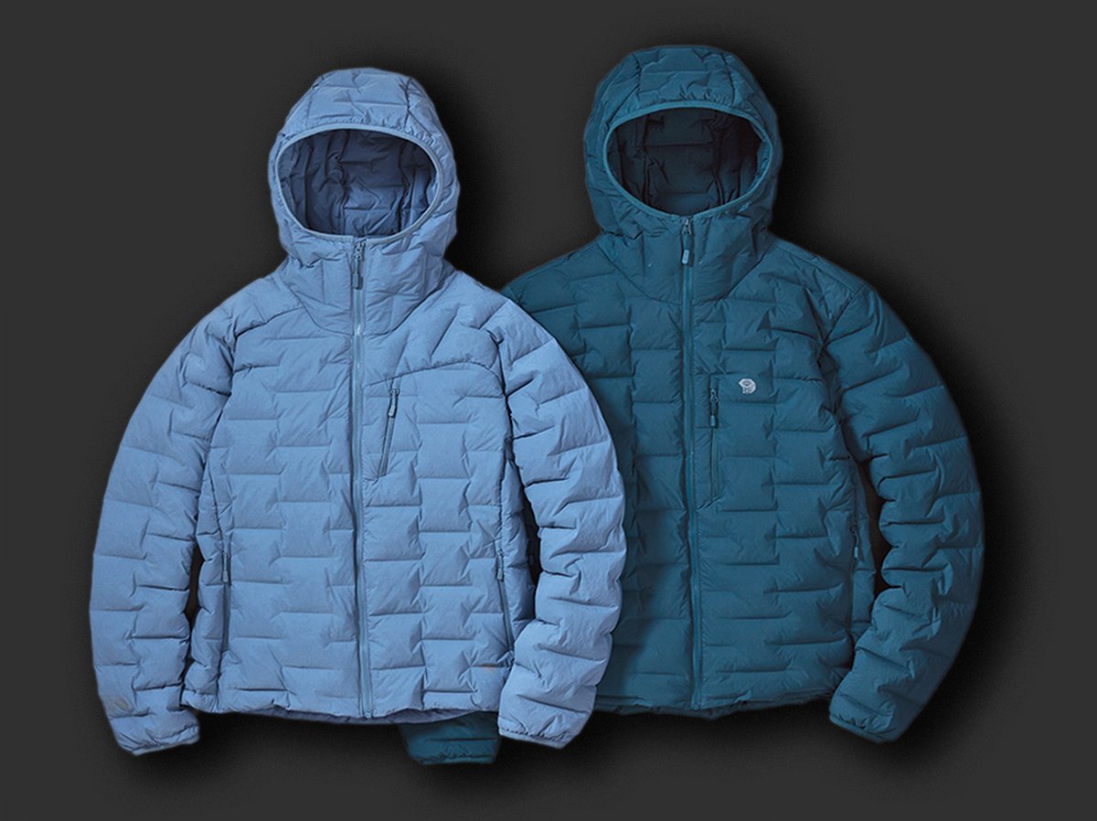 MOUNTAIN HARDWEAR】驚きのストレッチ性「Super/DS StretchDown Hooded