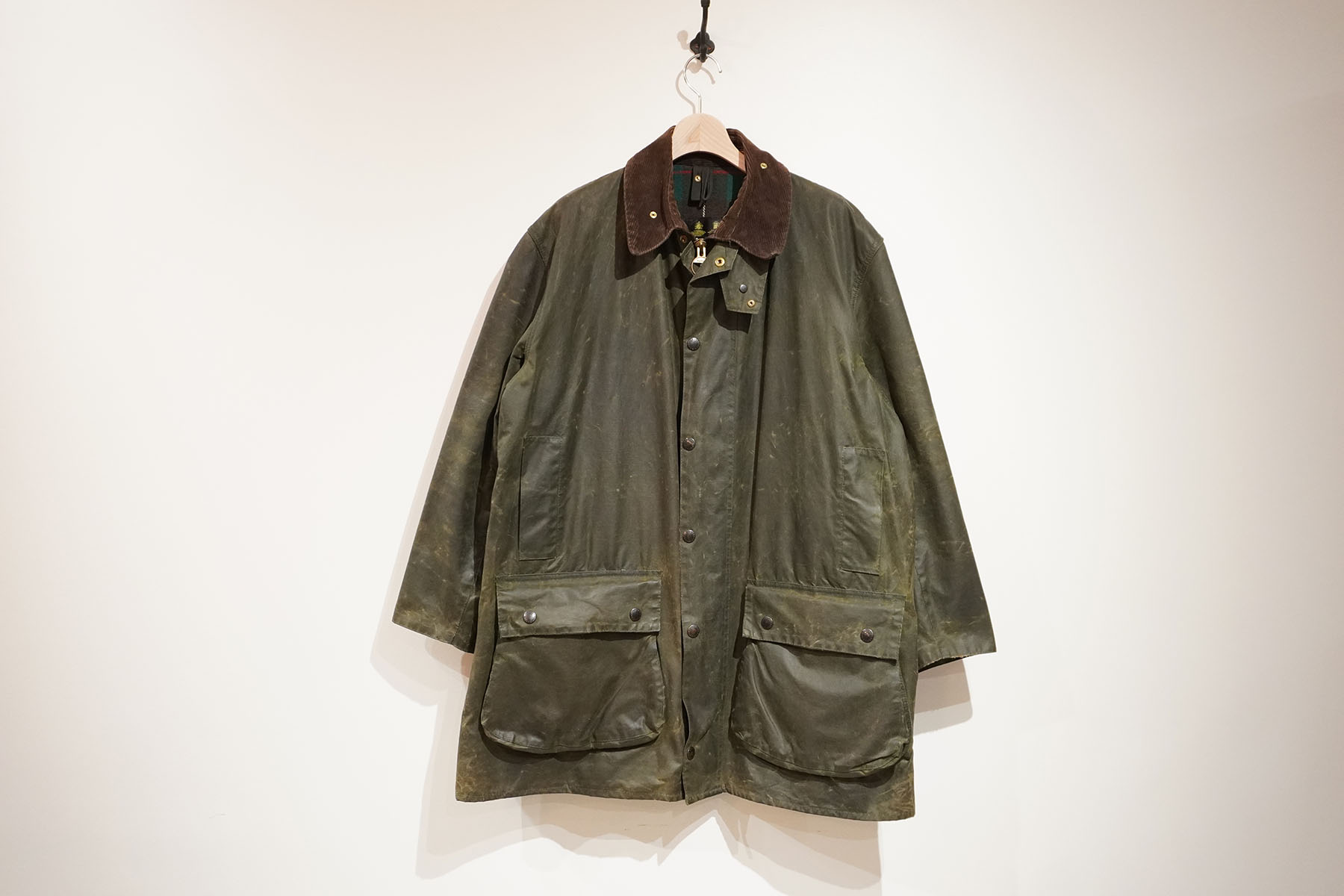 90s three crown NORTHUMBRIA” [vintage barbour jacket]