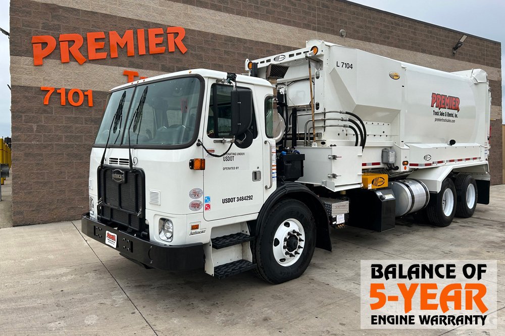 L6776 - 2024 MACK LR64R AUTOMATED SIDE LOADER : Side Loaders