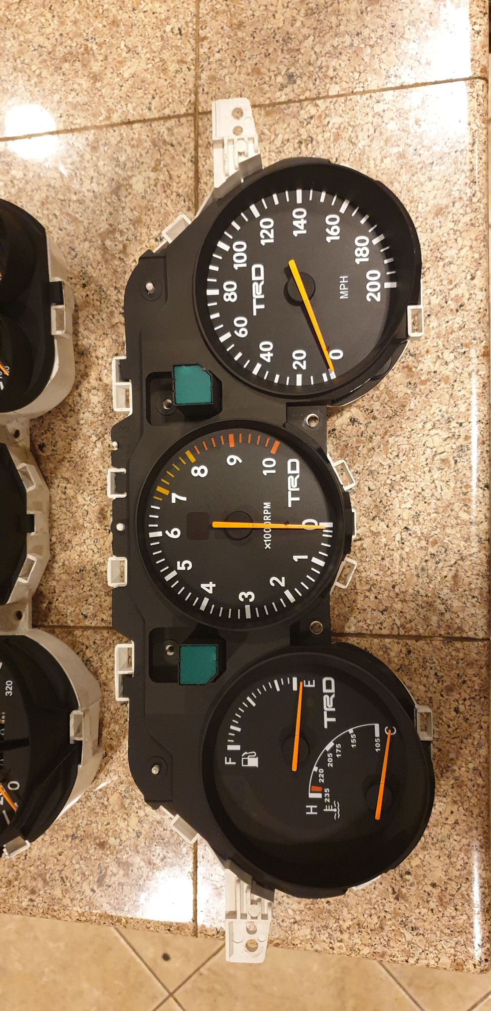 Toyota Supra TRD Cluster Conversion