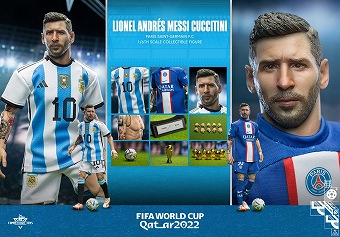 Competitive Toys COM001 1/6 サッカー アルゼンチン代表 #10 メッシ