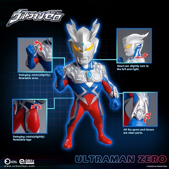 Asmus Toys 21cm ウルトラマン Z ゼット ウルトラマンゼロ デフォルメ