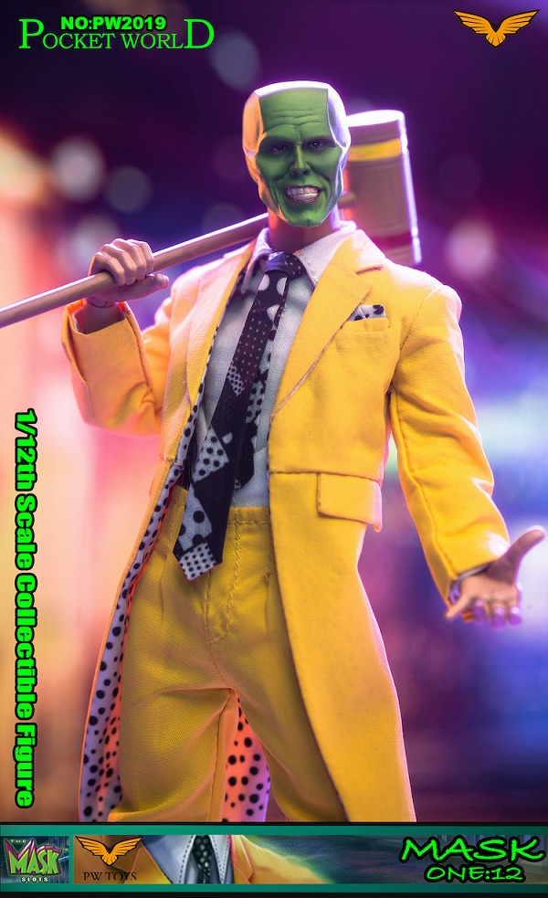 PWTOYS 1/12 PW2019 マスク MASK アクションフィギュア Pocket World