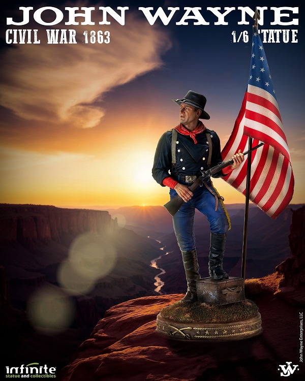 Infinite Statue 1/6 ジョン・ウェイン John Wayne シビル ウォー 1863