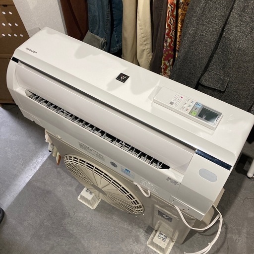 SHARP 2023年製 エアコン AY-R22F-W 中古品販売 - 広島の総合