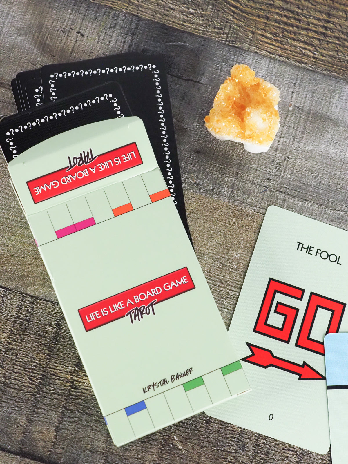 Life is Like a Board Game Tarot by Kaleidadope – The Triceratory