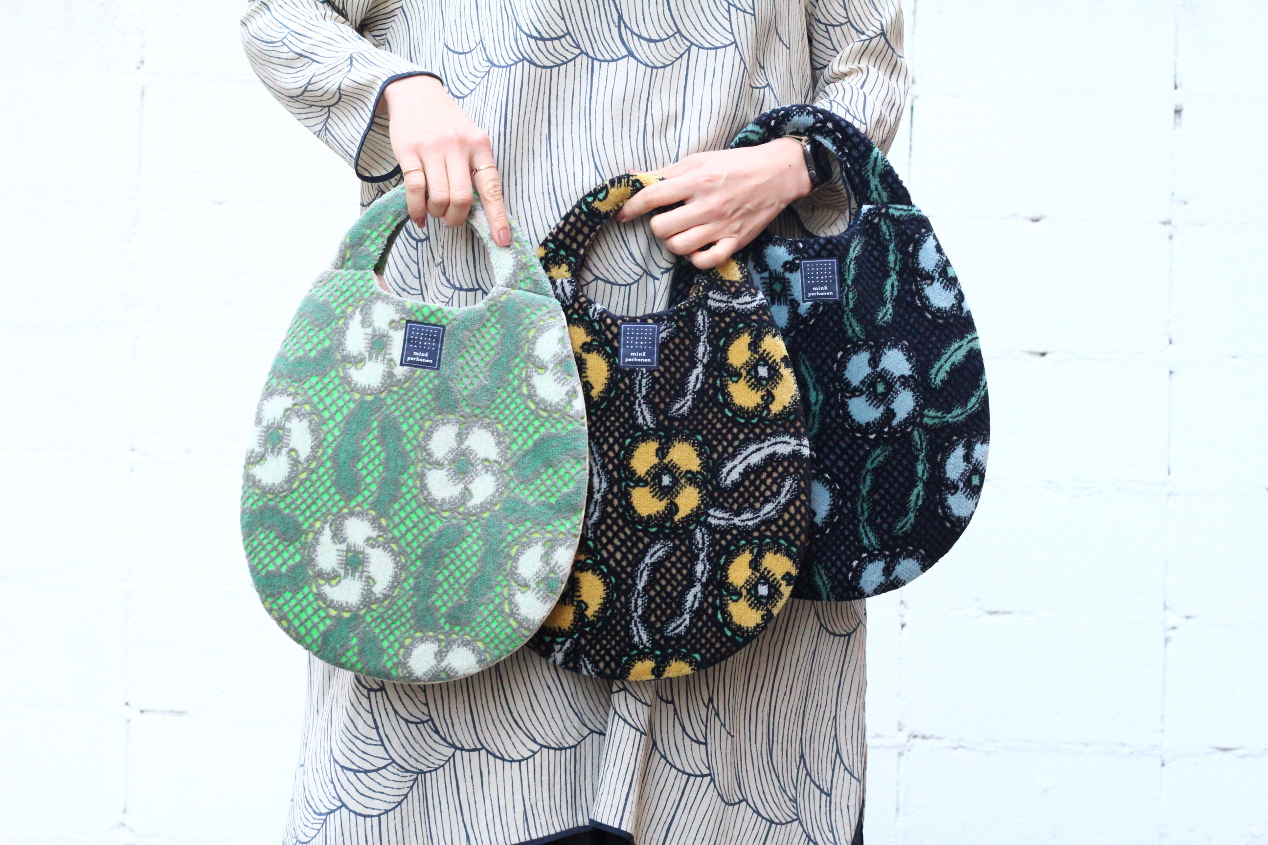 ∞ mina perhonen ∞ ミナペルホネン tambourine タンバリン 平織り