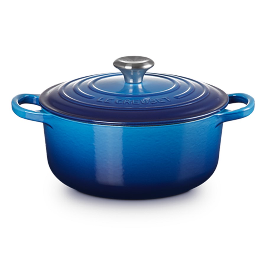 Triple A - Le Creuset Round Casserole Az.Blue 20 cm