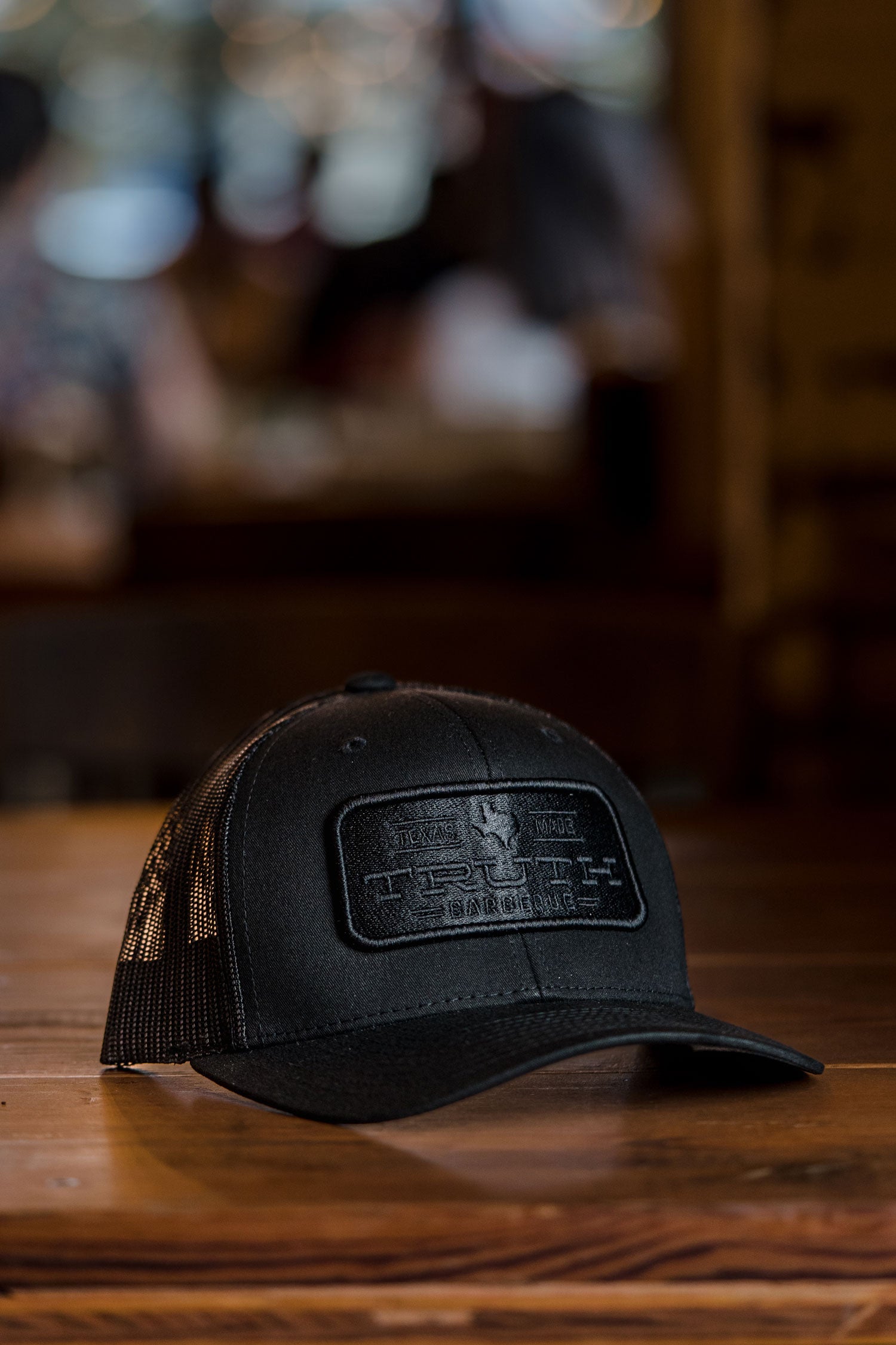 TRUTH All Black Trucker Hat – Truth BBQ