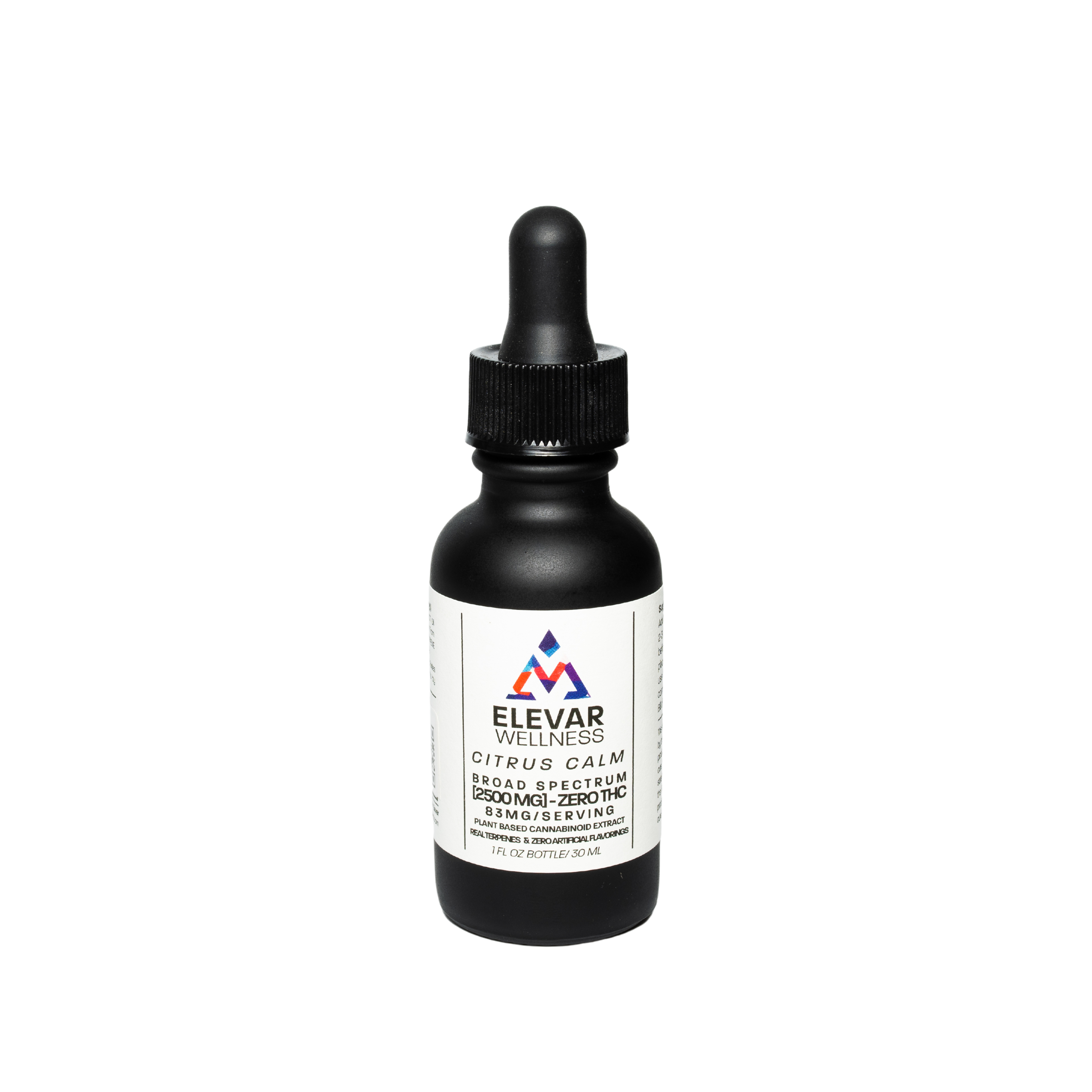 Fenix CBD, Citrus Calm Broad Spectrum CBD Tincture (Zero THC0 in