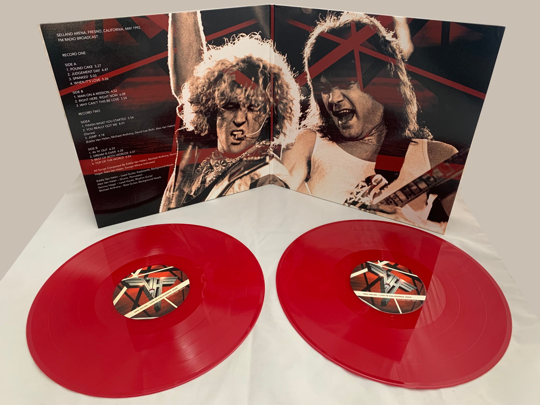 Van Halen - Live in California 1992 Limited Edition Translucent