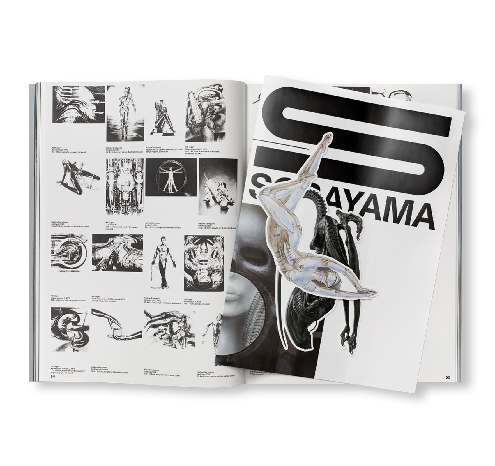 GIGER SORAYAMA by H. R. Giger, Hajime Sorayama [SIGNED] – twelvebooks