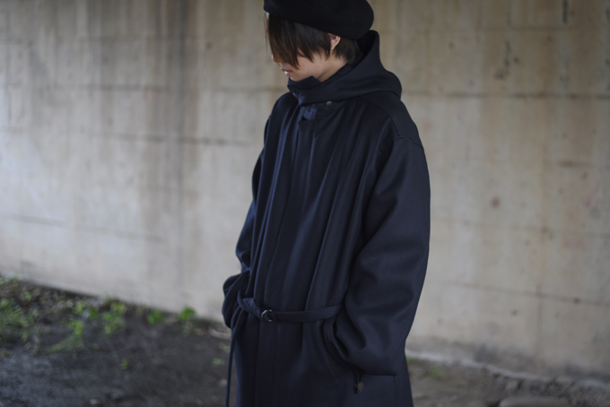 AURALEE -Light Melton Long Hooded Coat- | twelve blog
