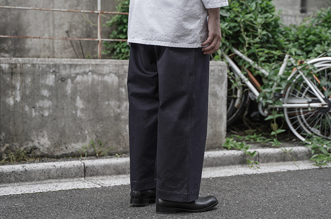 AURALEE -Washed Finx Chino Wide Pants- | twelve blog