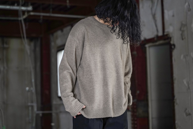WIRROW -Cashmere Sable Knit Pullover- | twelve blog