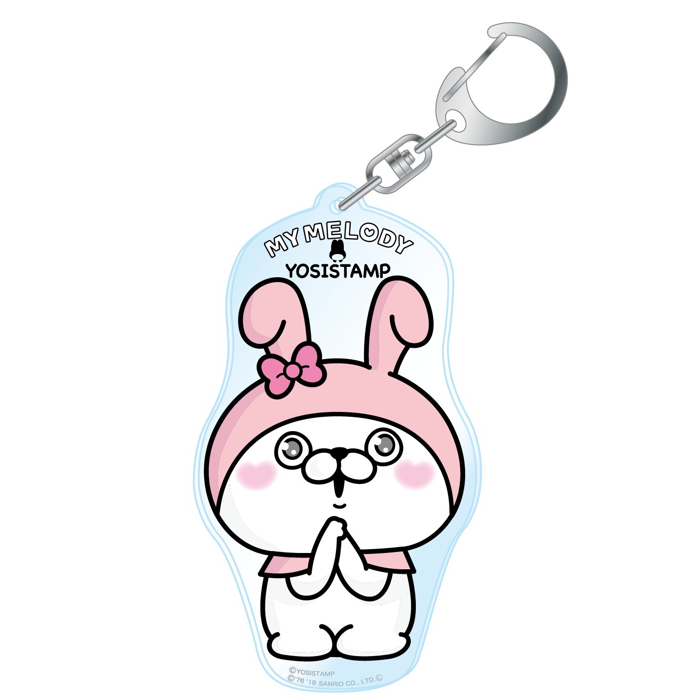 ヨッシースタンプ✕サンリオキャラクターズ アクリルキーホルダー