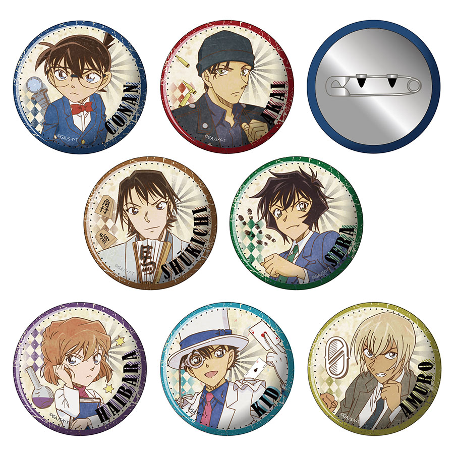 名探偵コナン ヴィンテージシリーズvol.2 缶バッジ - 株式会社ツインクル
