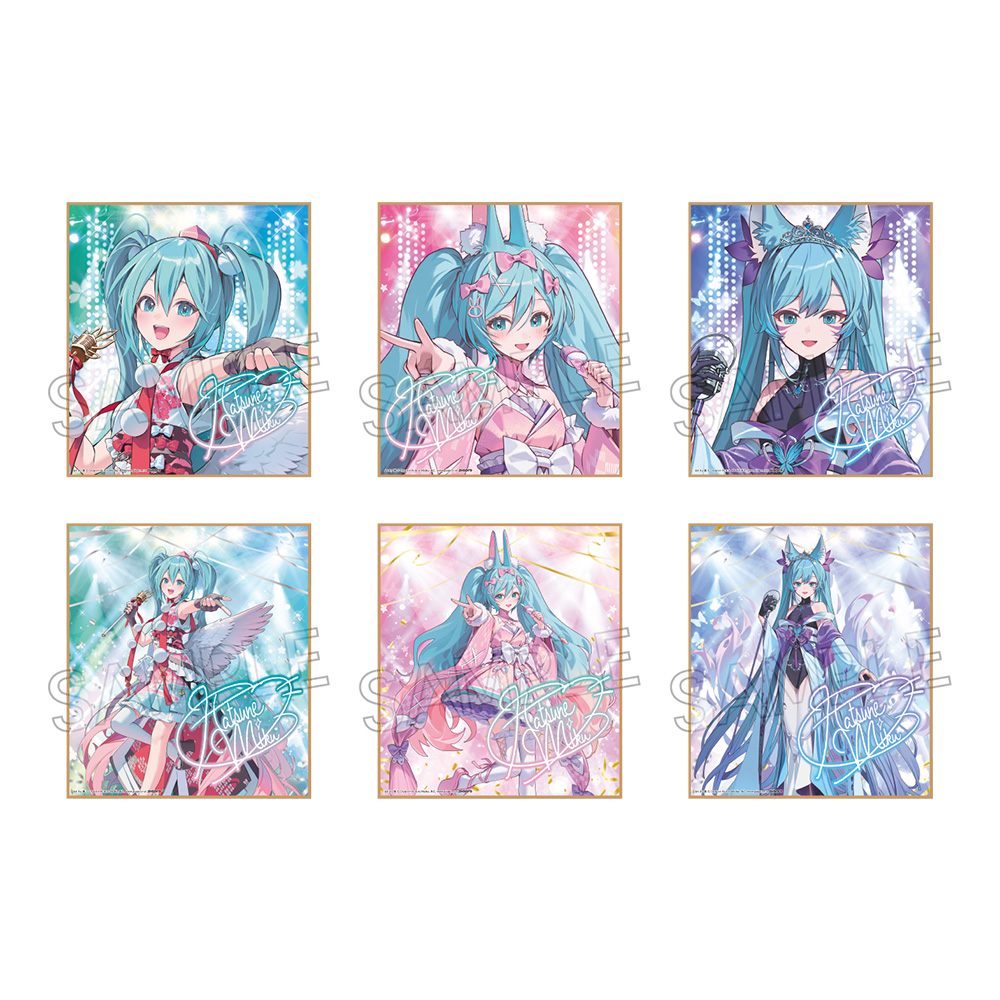 初音ミク あやかしステージ 色紙 - 株式会社ツインクル