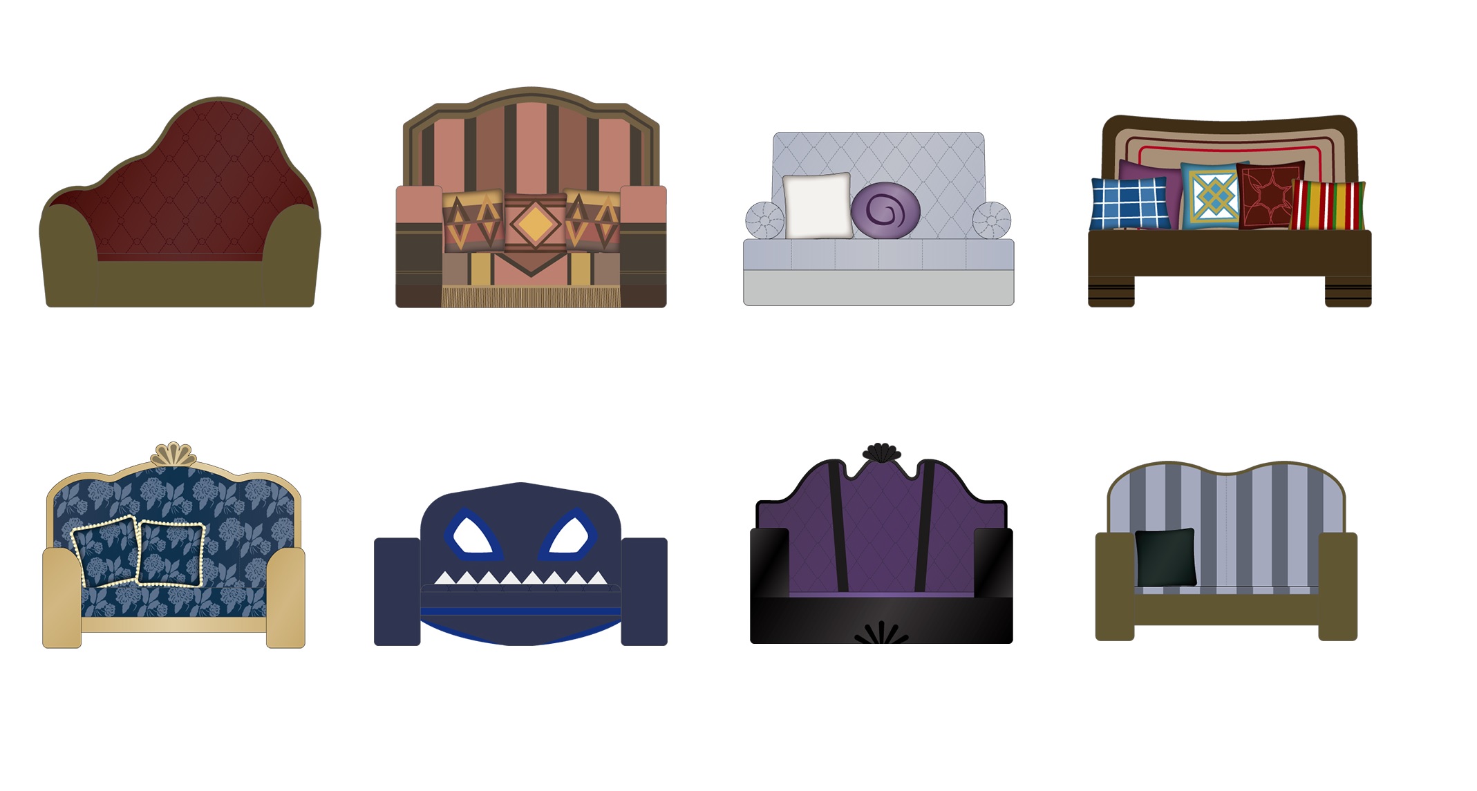 ソファ風アクセサリートレイ | ツイステグッズ情報データベース