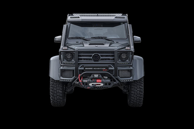 G550 4×4²を格上したカスタマイズが、BRABUS 550アドベンチャー4×4²だ