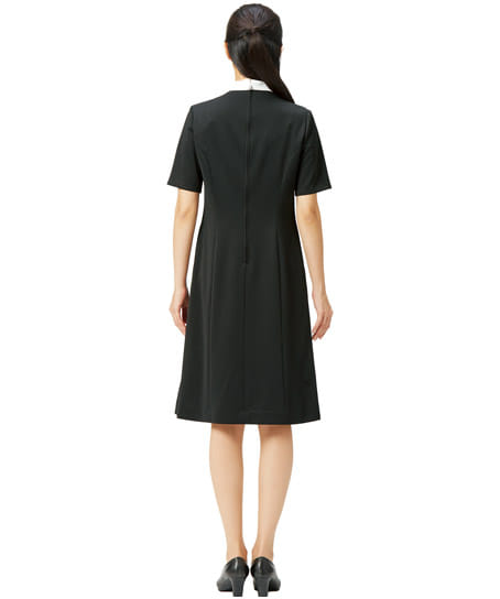 MARY QUANT】ワンピース（全3色・ニット・高通気） M53231 | 事務服