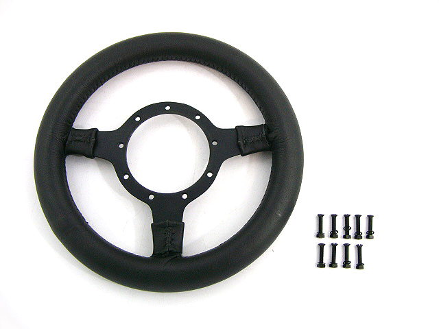 タートルトレーディング / モトリタブラックレザーステアリング 11