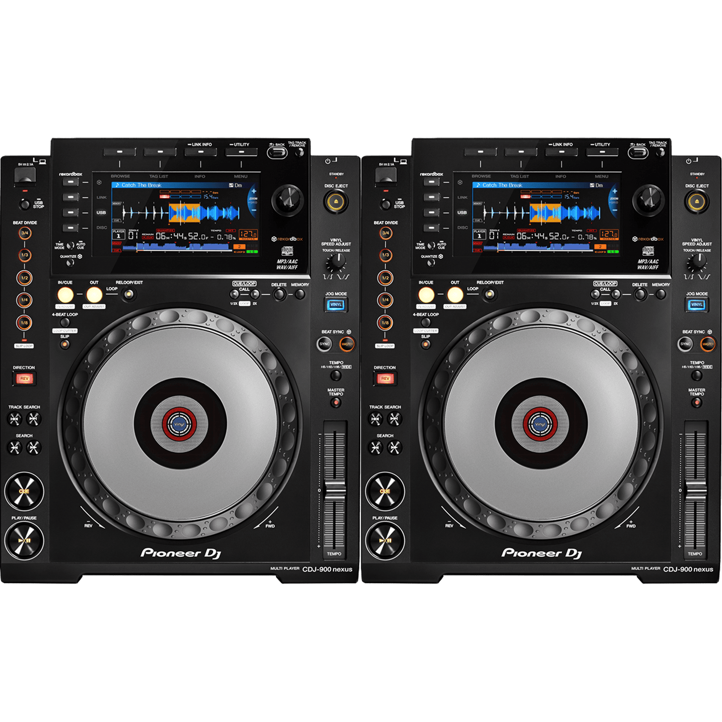 2x Pioneer CDJ 900 Nexus Pair NXS - FREE 24H Shipping – Turntable