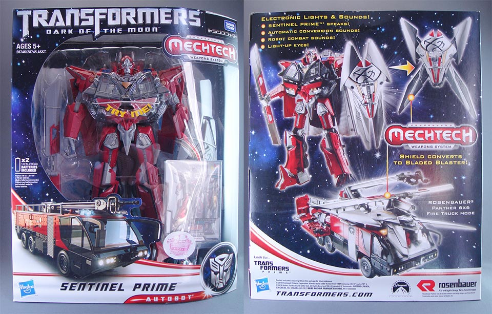 レビュー：TFダークサイドムーン センチネルプライム: 超偏見超変形