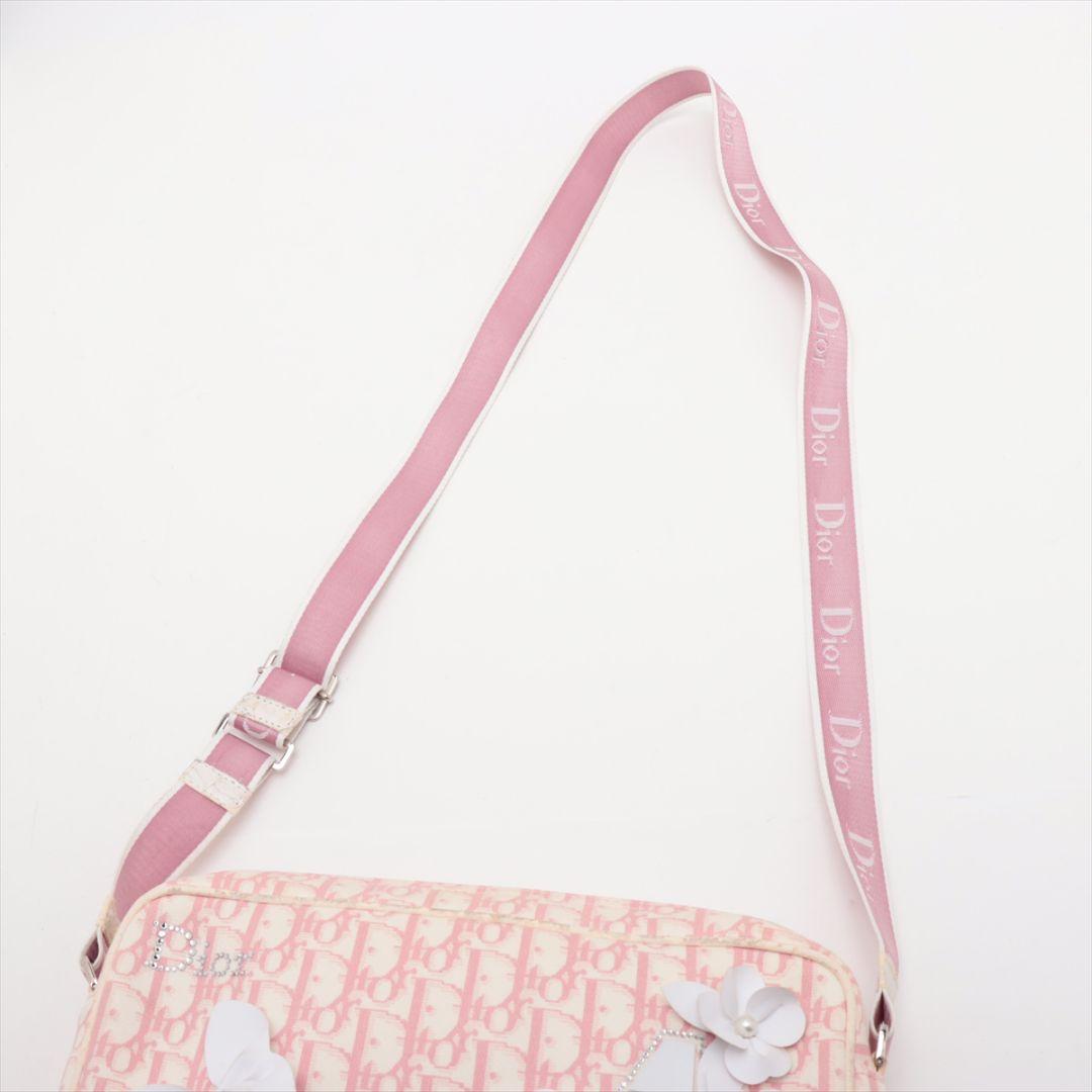 正規品】美品 クリスチャン ディオール ショルダーバッグ ピンク