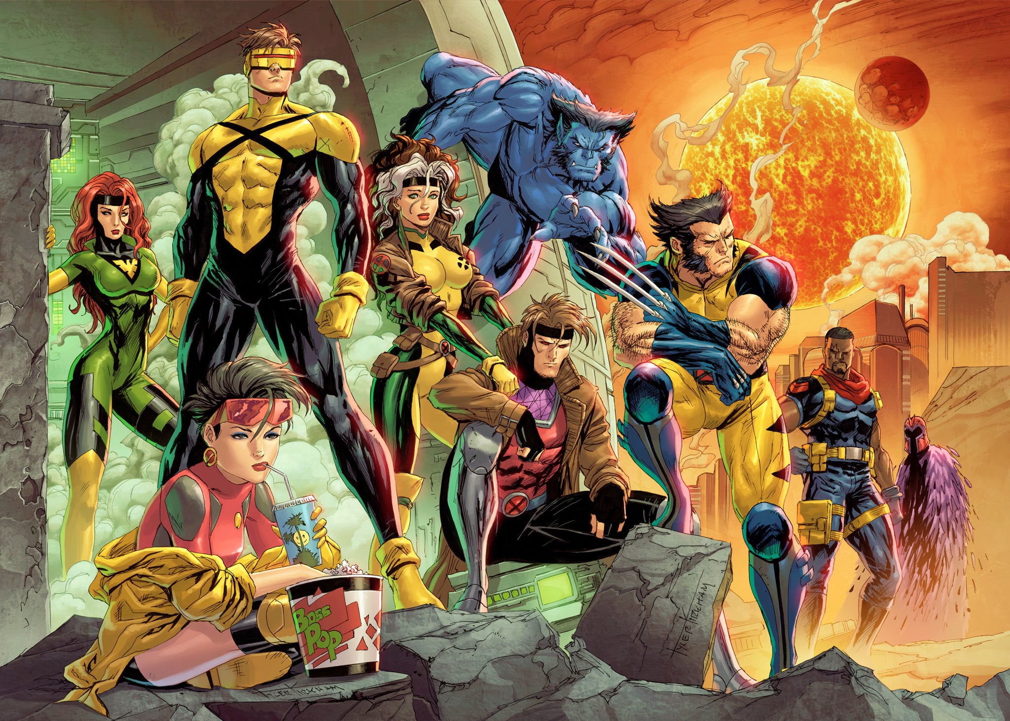 Jim Lee homage X-Men 2 part connecting set – Tyler Kirkham Store