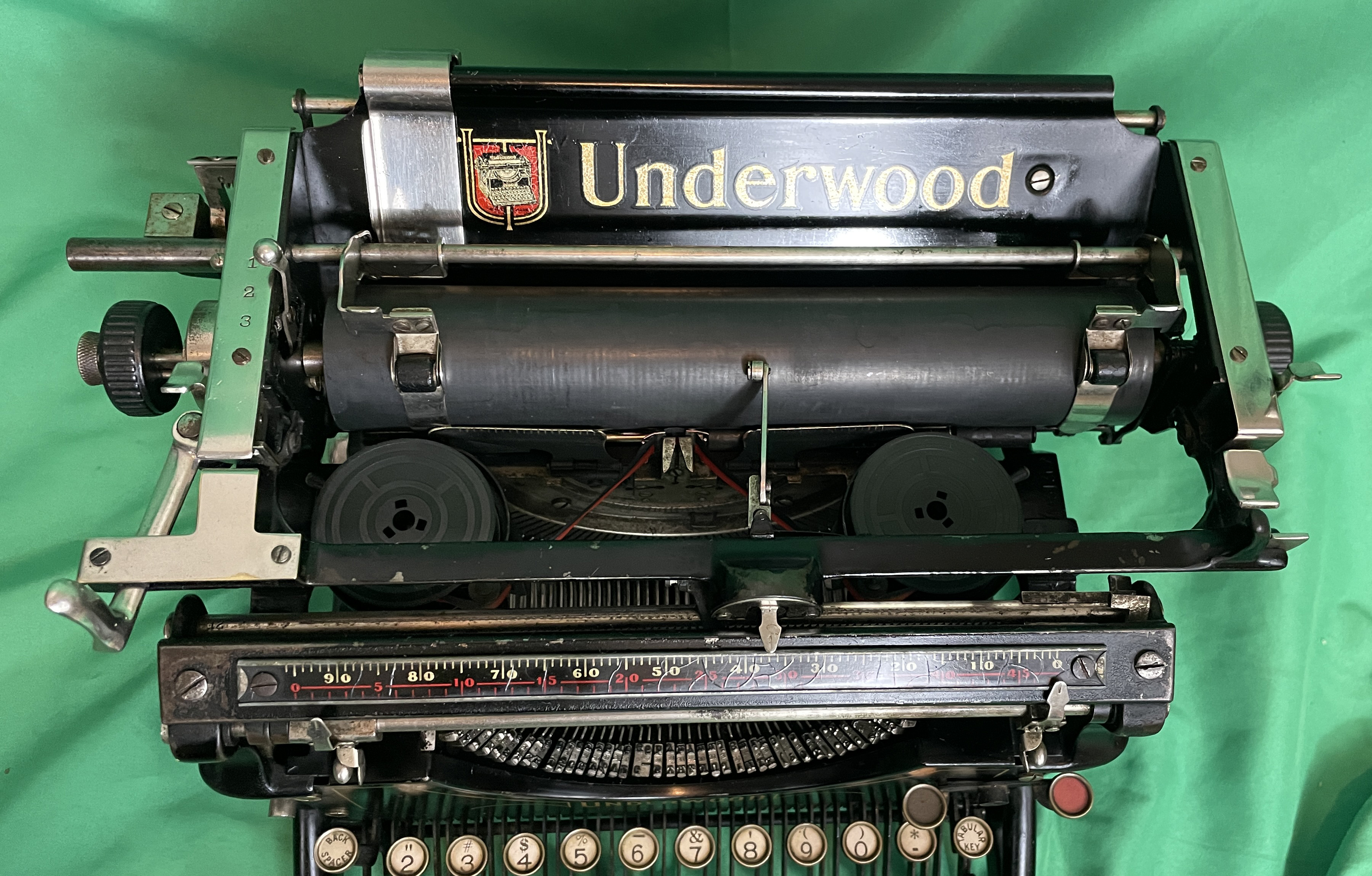 1917 Underwood No 5 Typewriter, Wonderfully Restored