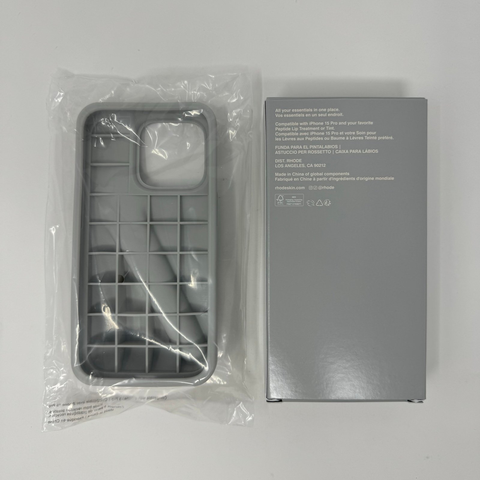 Rhode Lip Phone Case iPhone 15 Pro New | Mercari
