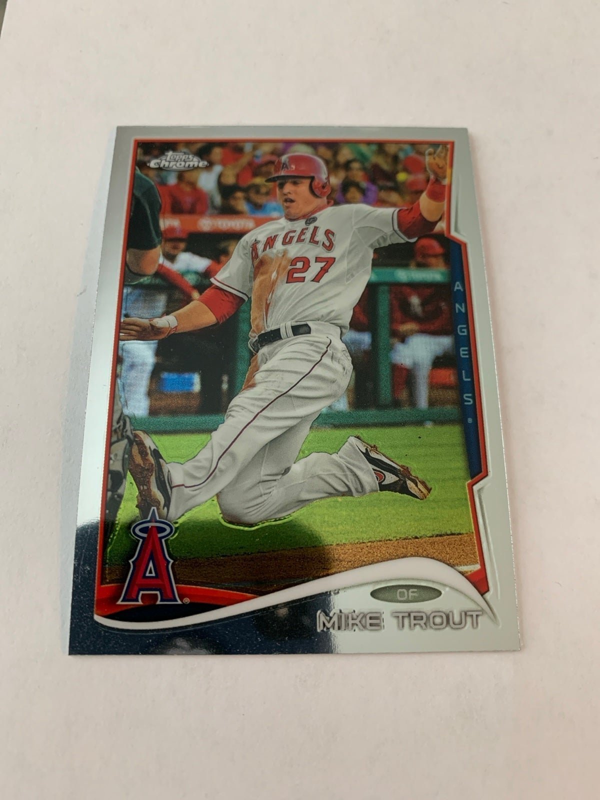 2014 Topps Chrome Mike Trout New | Mercari