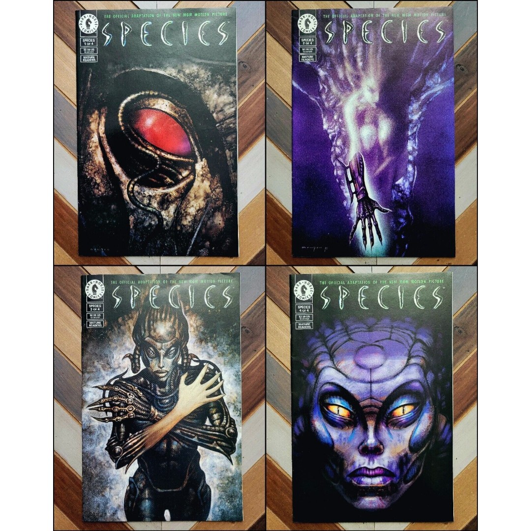 SPECIES #1-4 (Dark Horse 1995) Complete | Mercari