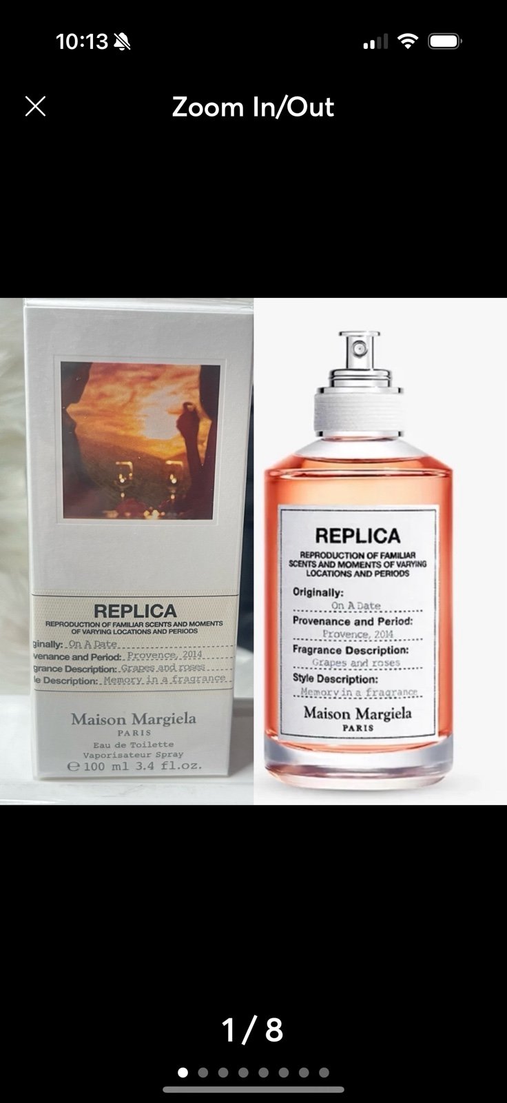 Maison Margiela Replica on a date EDT | Mercari