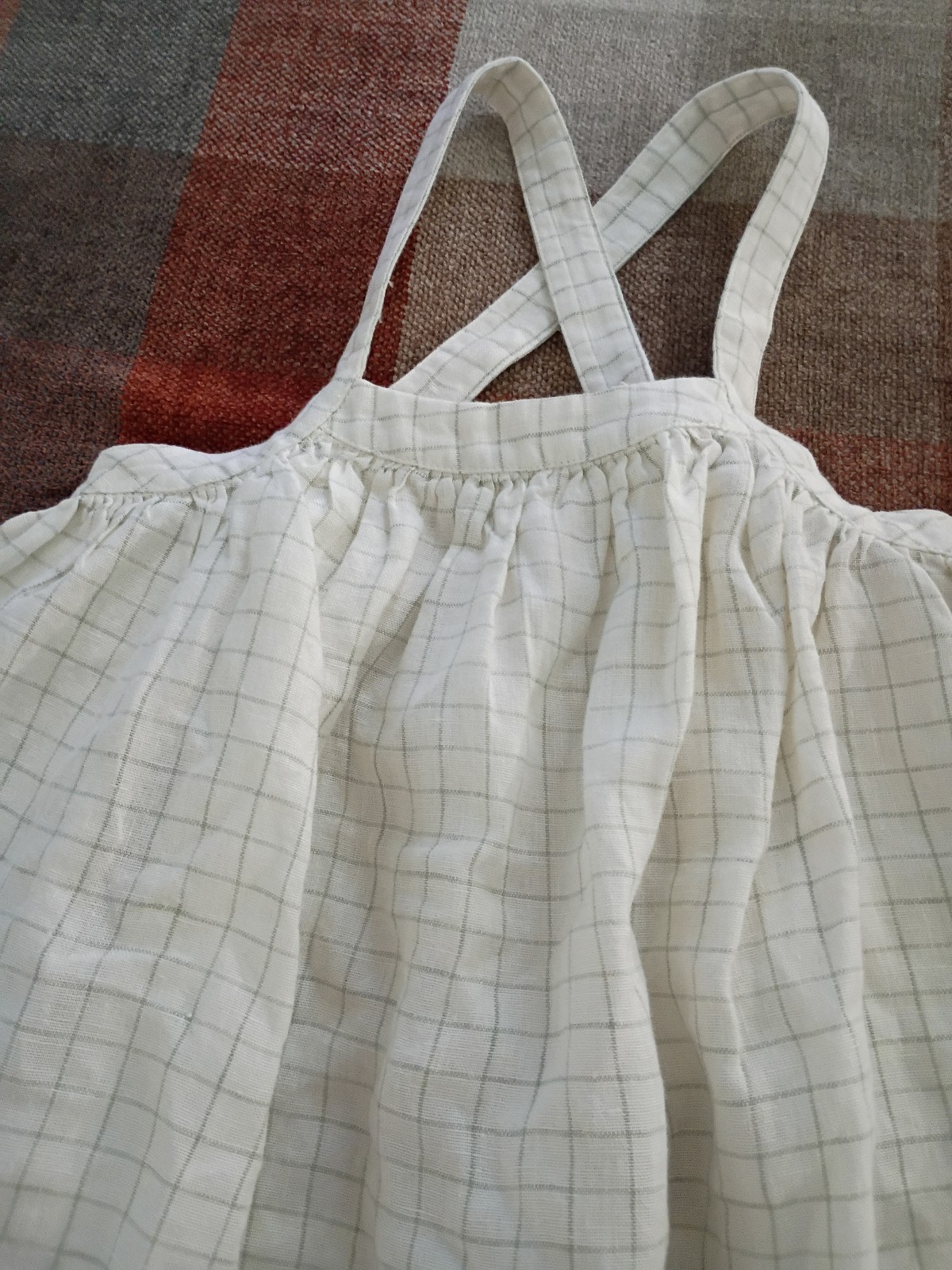 Soor Ploom Eloise Pinafore Brown SOOR PLOOM eloise pinafore 4y