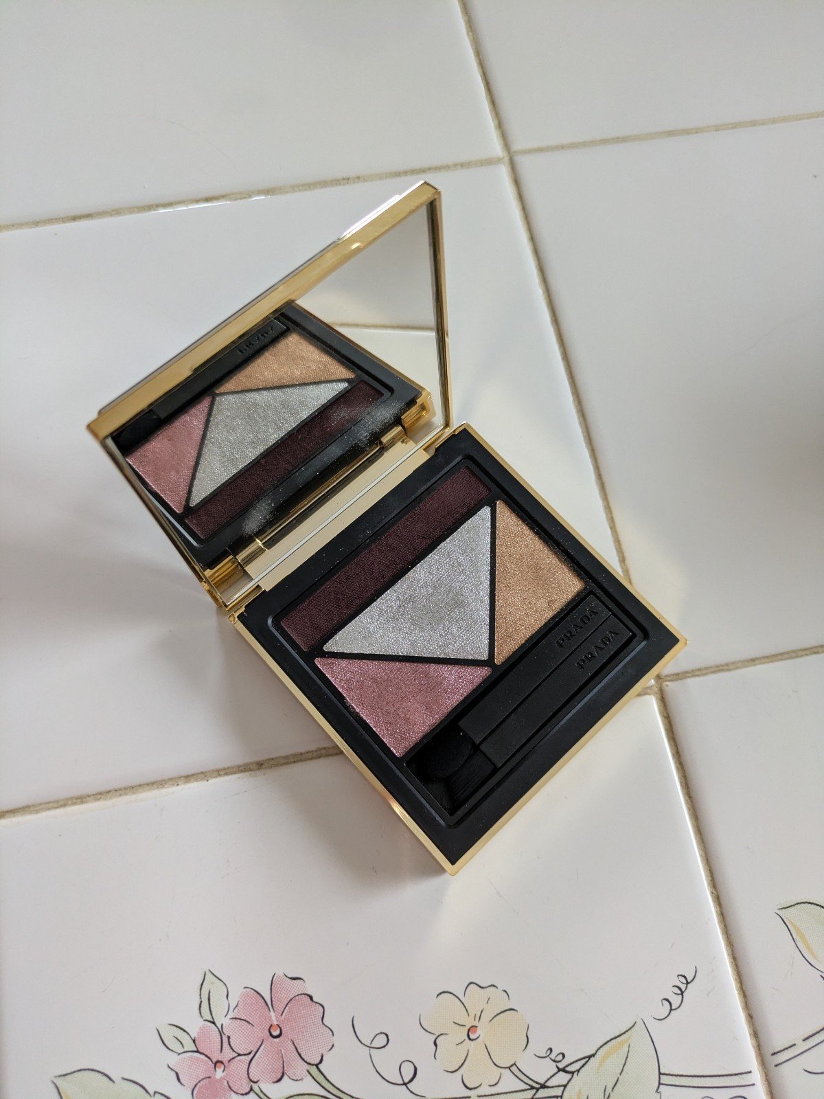 Prada Dimensions Platinum Eyeshadow Palette PRADA DIMENSIONS 10